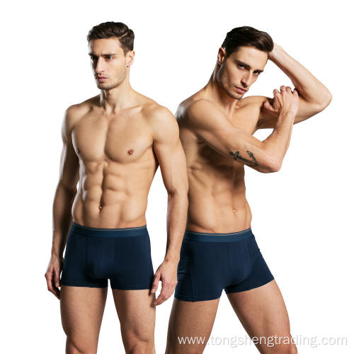 Basic colourful cotton men's boxers briefs shorts underwear